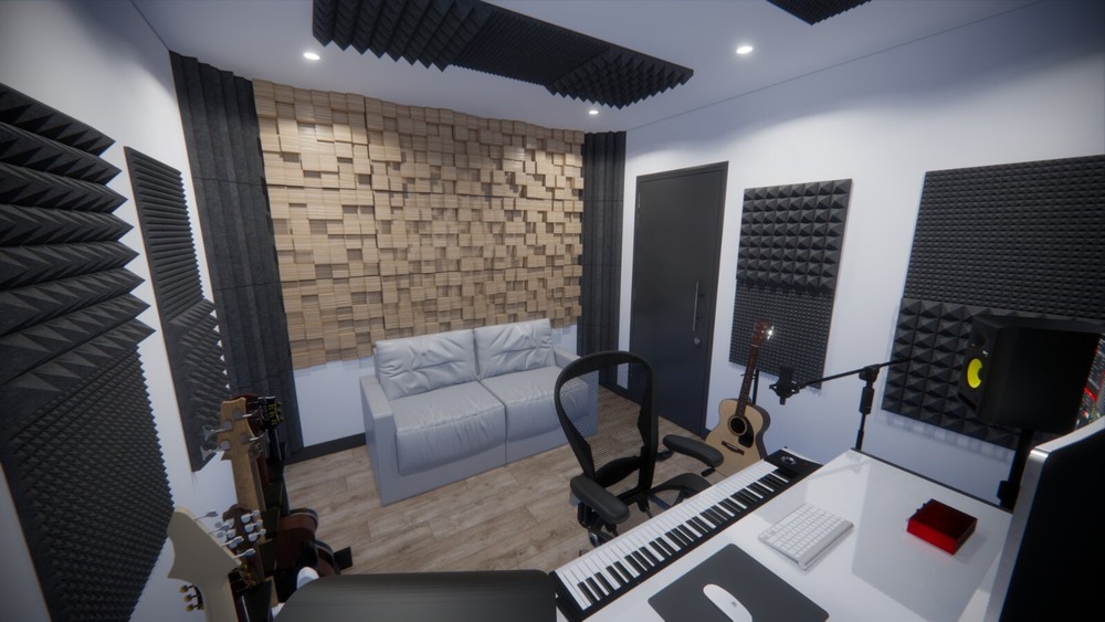 Wood Acoustic Diffuser Panel - Wooden Acoustic Sound Diffusion Wall Panels