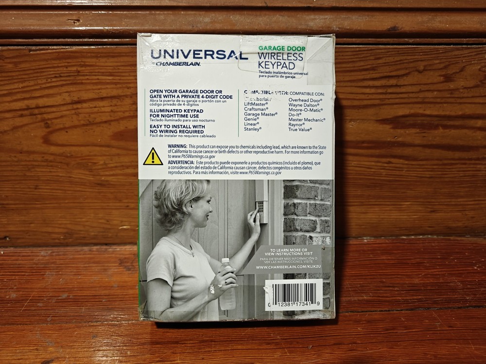 Chamberlain Universal Wireless Garage Door Keypad