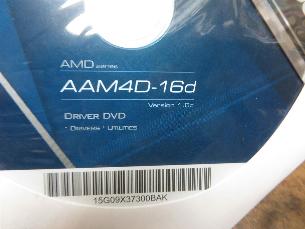CD ROM SOFTWARE B550M-ITX / ac AAM4D-16d DISC + MANUAL