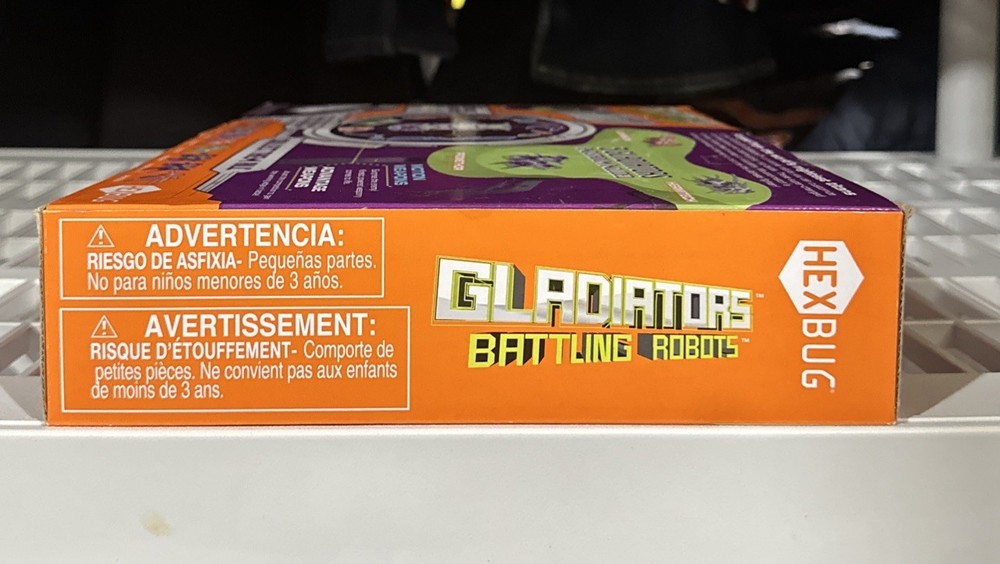 HEXBUG Gladiators Battling Robots Stadium Strategy 3 Gladiators Included Sealed