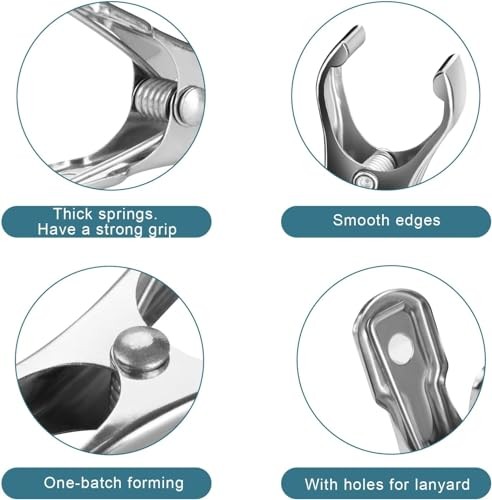 Pcs Garden Clips, Greenhouse Clamps, Stainless Steel 36 36 PCS Garden Clips