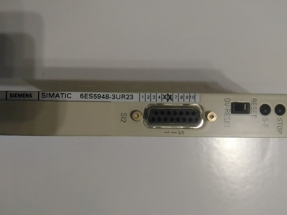 Siemens Teleperm XP automation processor CPU 6ES5-948-3UR23