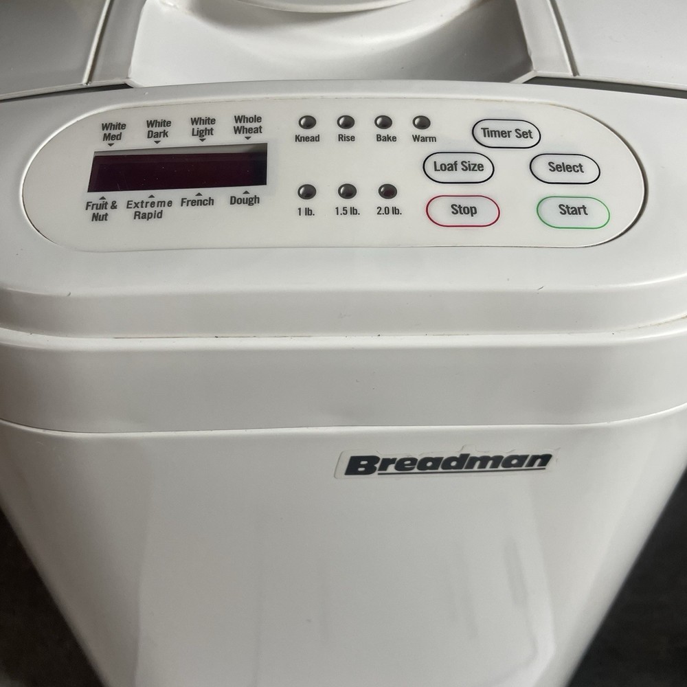 BREADMAN TR444 Deluxe Rapid Automatic Breadmaker Machine Bread Maker 1-1.5-2Lbs#