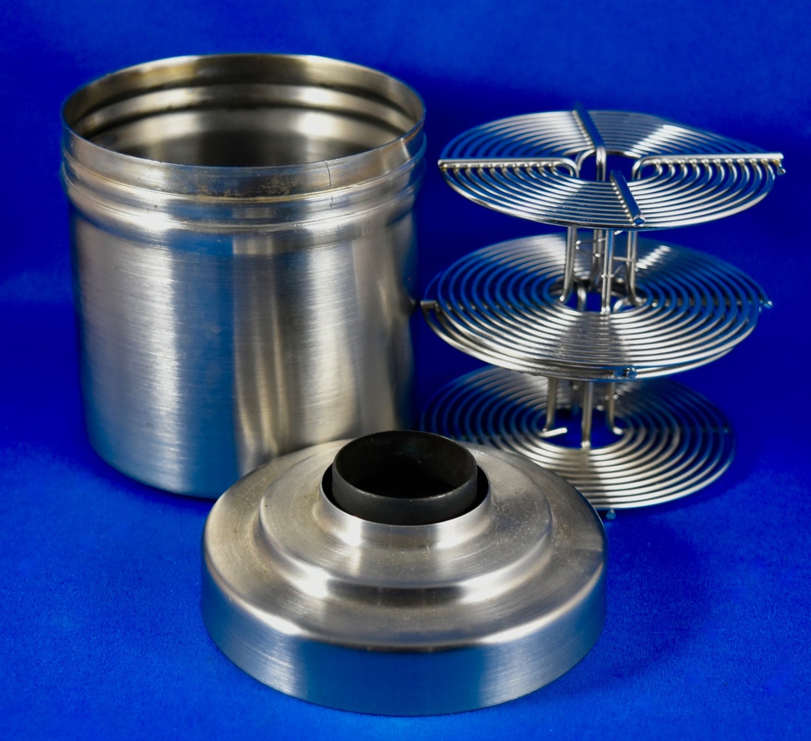 Simon Omega Stainless Steel 35mm Film Developing Tank Nice Shape