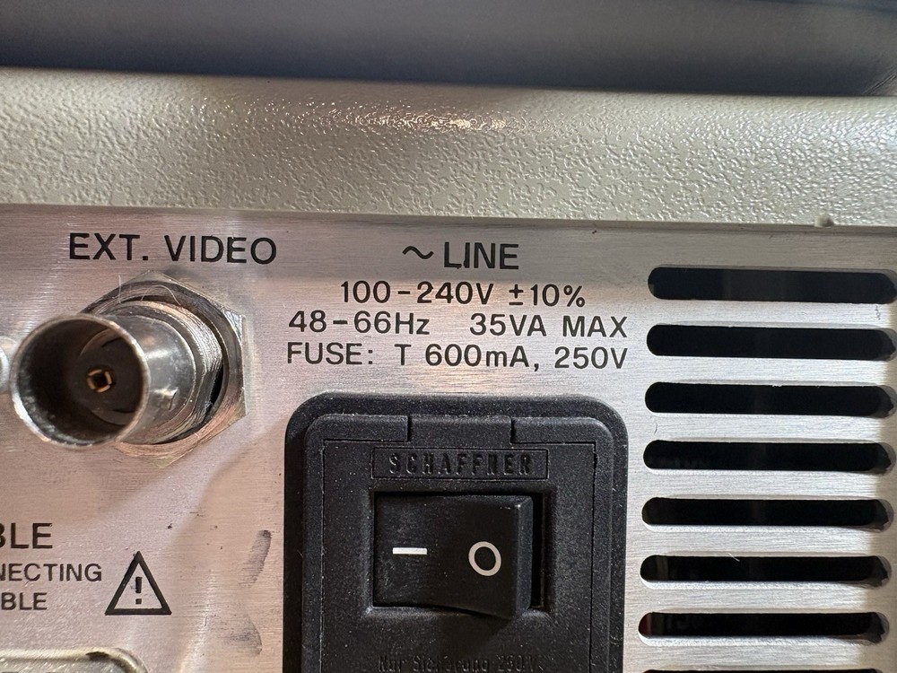 HP 4952A Protocol Analyzer – with 18180A Interface, Cables & Bag. Untested.