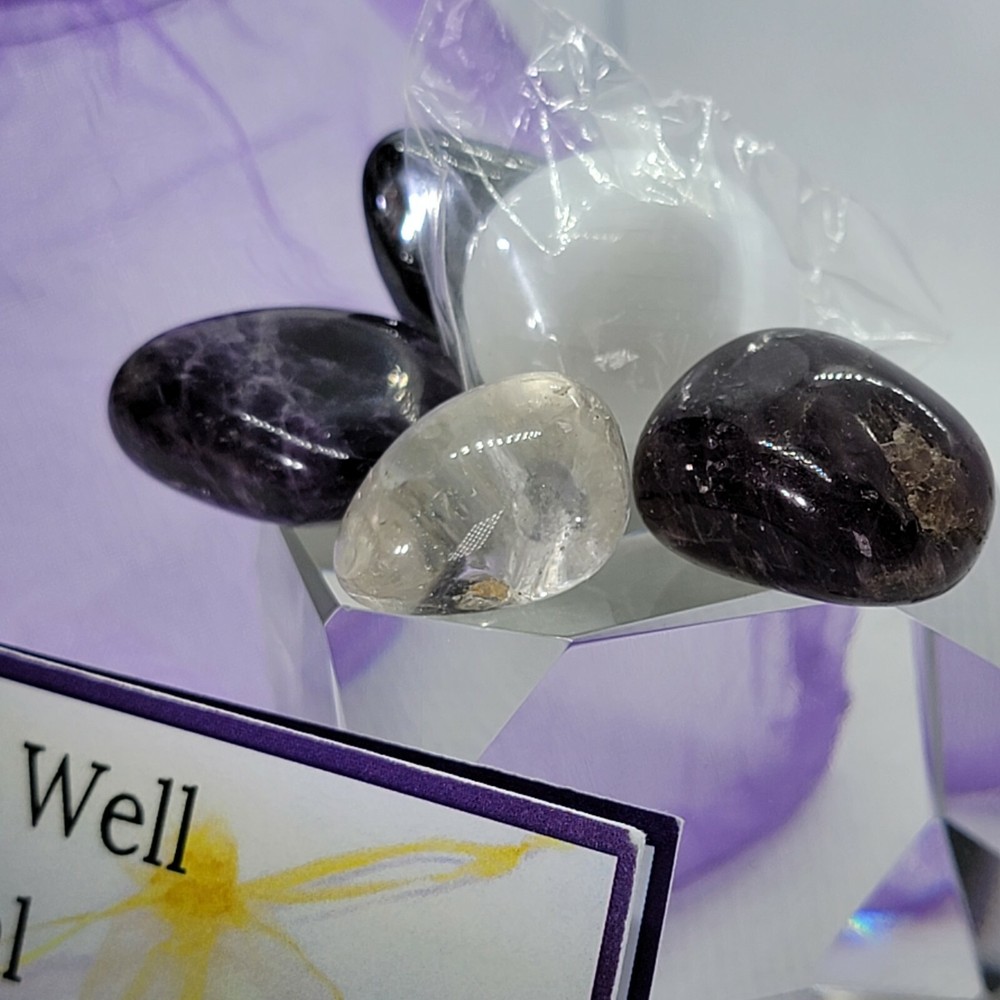 Sleep Well Crystals And Guide Gift Bagged.
