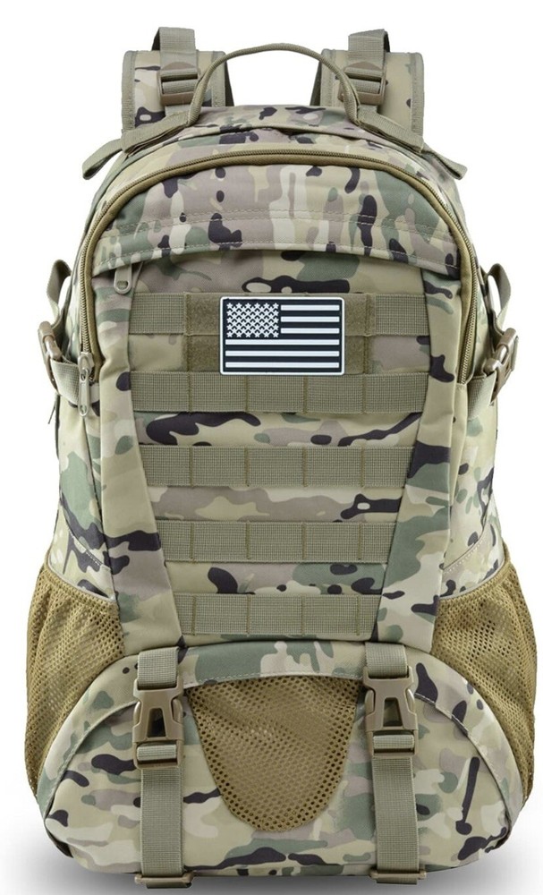 Jueachy Tactical Backpack 30L With USA Patch