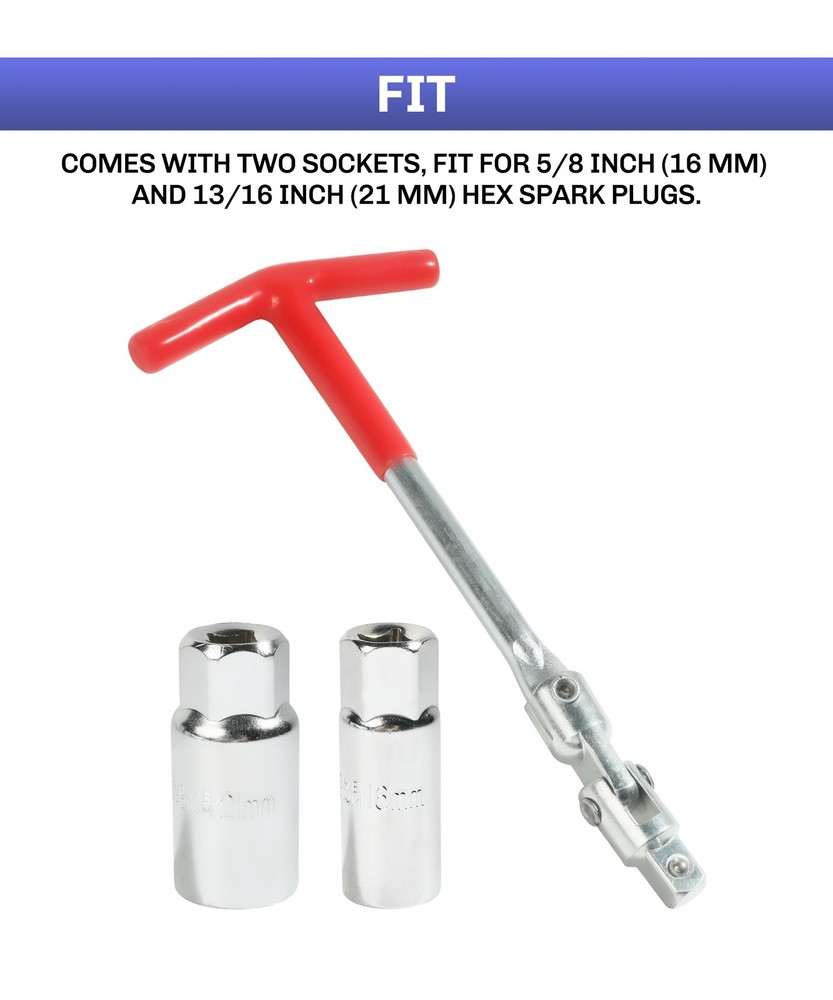 bylikeho Spark Plug Tool,Spark Removal Socket...