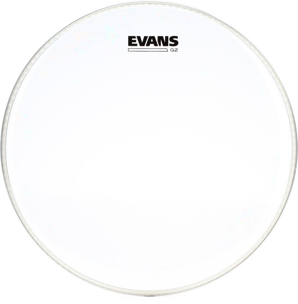 Evans G2 Clear Drumhead - 14 inch + Evans TT14GR Value Bundle