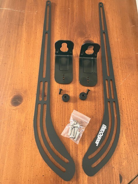 Soundbar mounting brackets