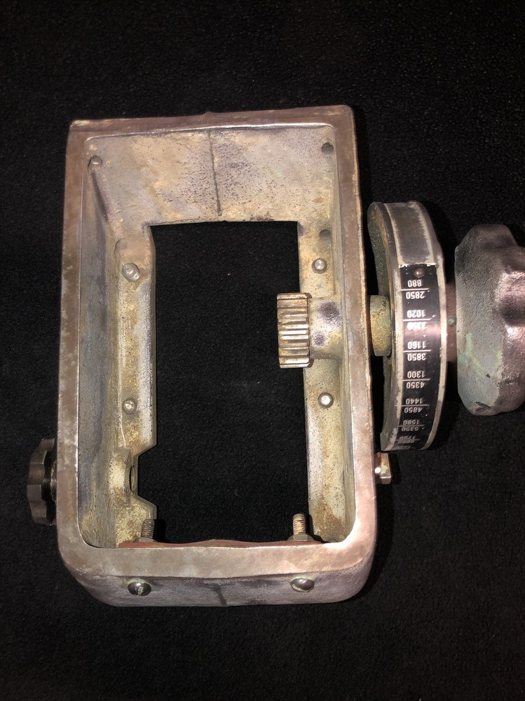 Vintage Original Hamilton VariMatic Drill Press Variable Speed Dial Assembly