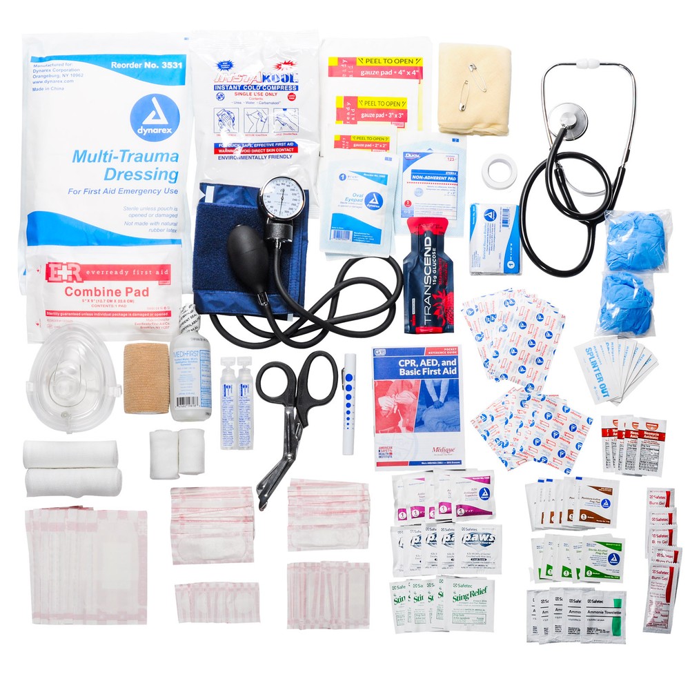 Emergency Response Kit Amz Fill Red Bag