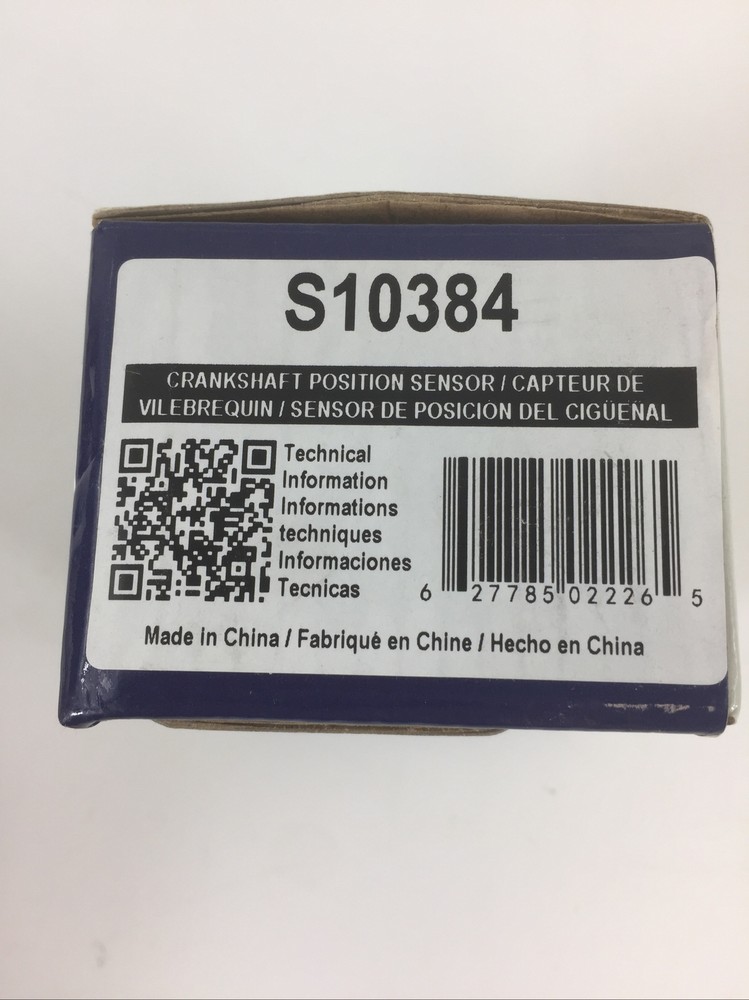 S10384 Spectra Premium Engine Crankshaft Position Sensor P/N:S10384