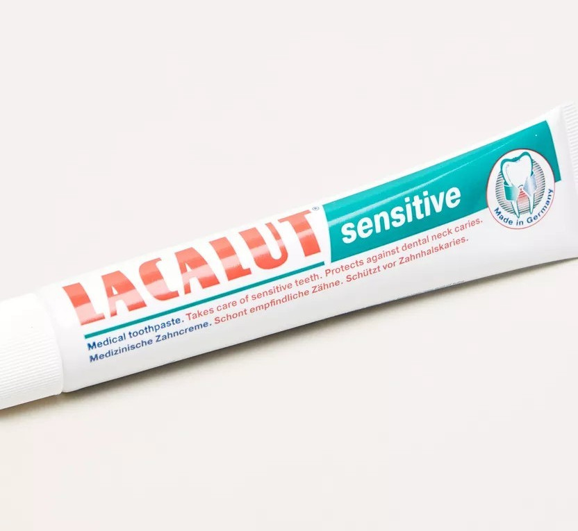 8 Pack LACALUT SENSITIVE Daily Toothpaste, 75ml