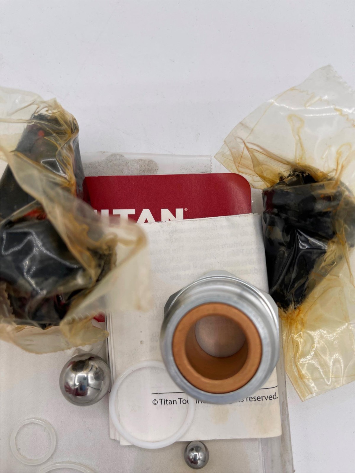 Open Box, Titan 0532911 Kit, Repacking, Pist