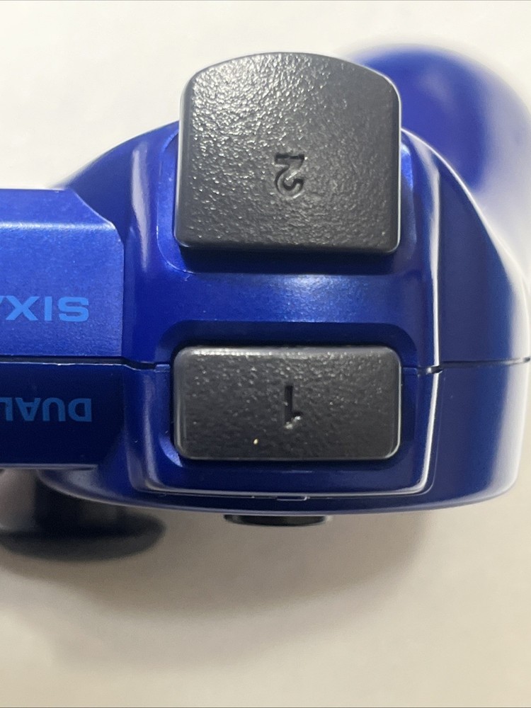 Sony PS3 DualShock 3 Wireless Controller – Blue OEM Original Tested