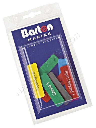BARTON Printed Handle Insert Pack CRUISER for Rope Clutch 7 Inserts