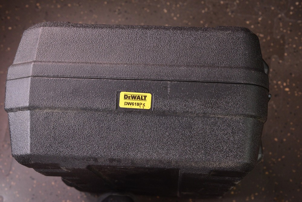 Dewalt EMPTY Tool Storage CASE FOR DW618B3 DW616 Wood Routers