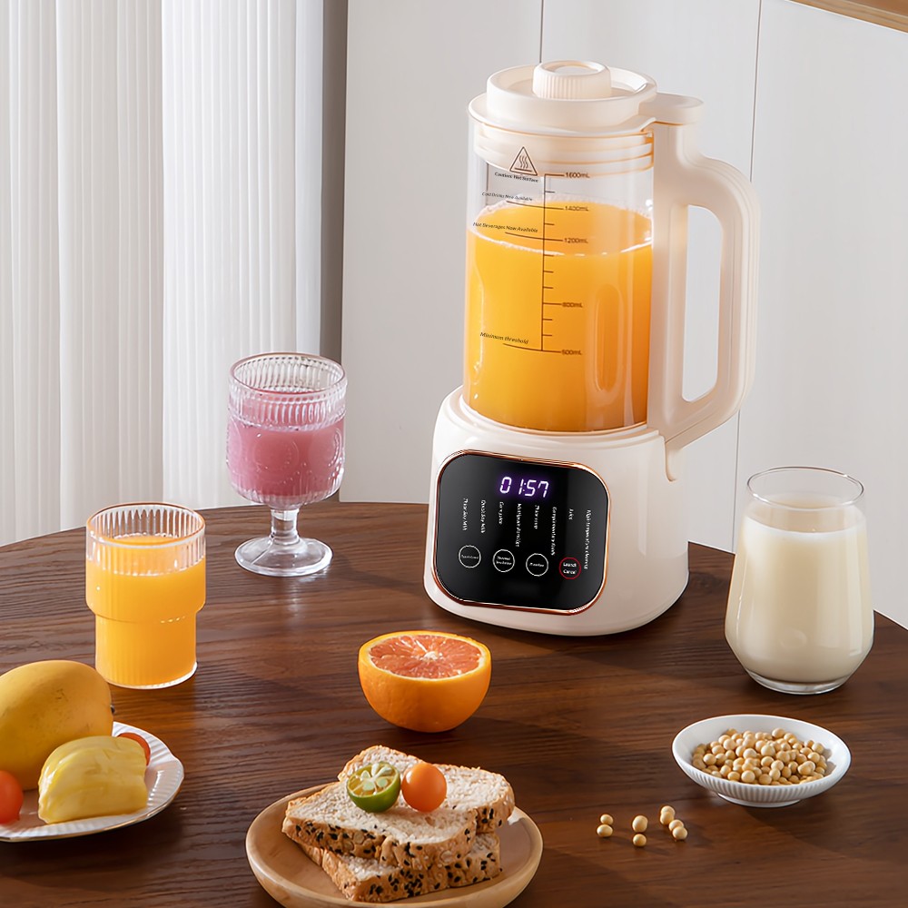 54oz Nut Milk Maker Machine, 10in1 Automatic Plant Based Milk Maker 6H Keep Warm