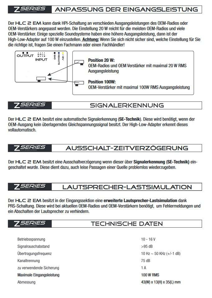Plug & Play QUADLOCK High Low Adapter For BMW 7-Series E65, E66, E67, E68