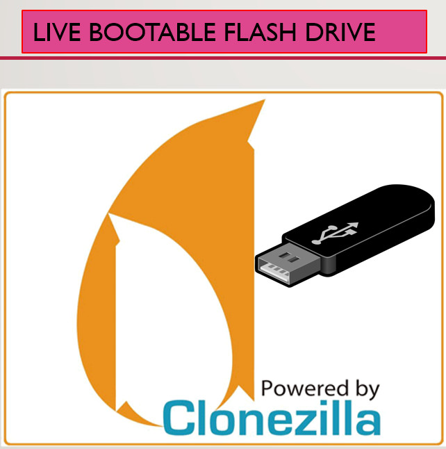 Clonezilla 3.2 64 BIT Live BOOTABE USB FLASH DRIVE IMANGING/CLONING