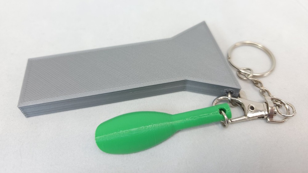 Micro Gold Sluice & Scoop Keychain!