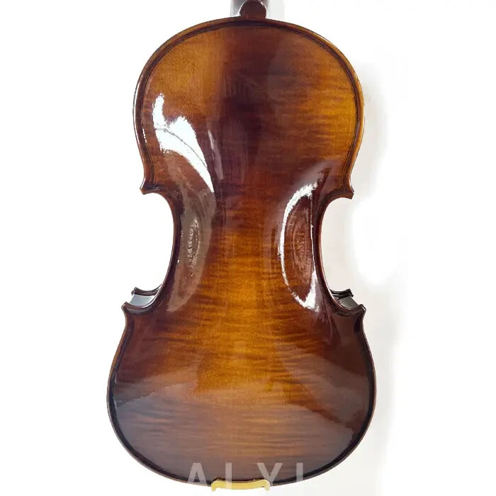 Flame Solid Maple And Spruce Professional Violin instrument 4/4
