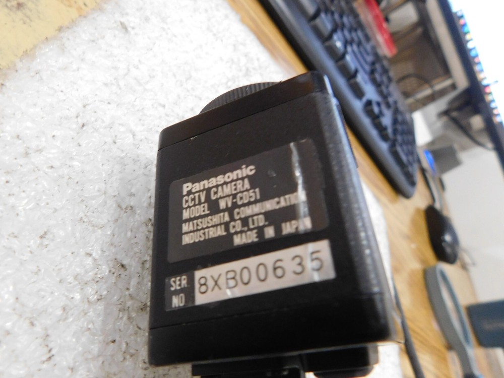 Panasonic Model: WV-CD51 CCTV Camera.