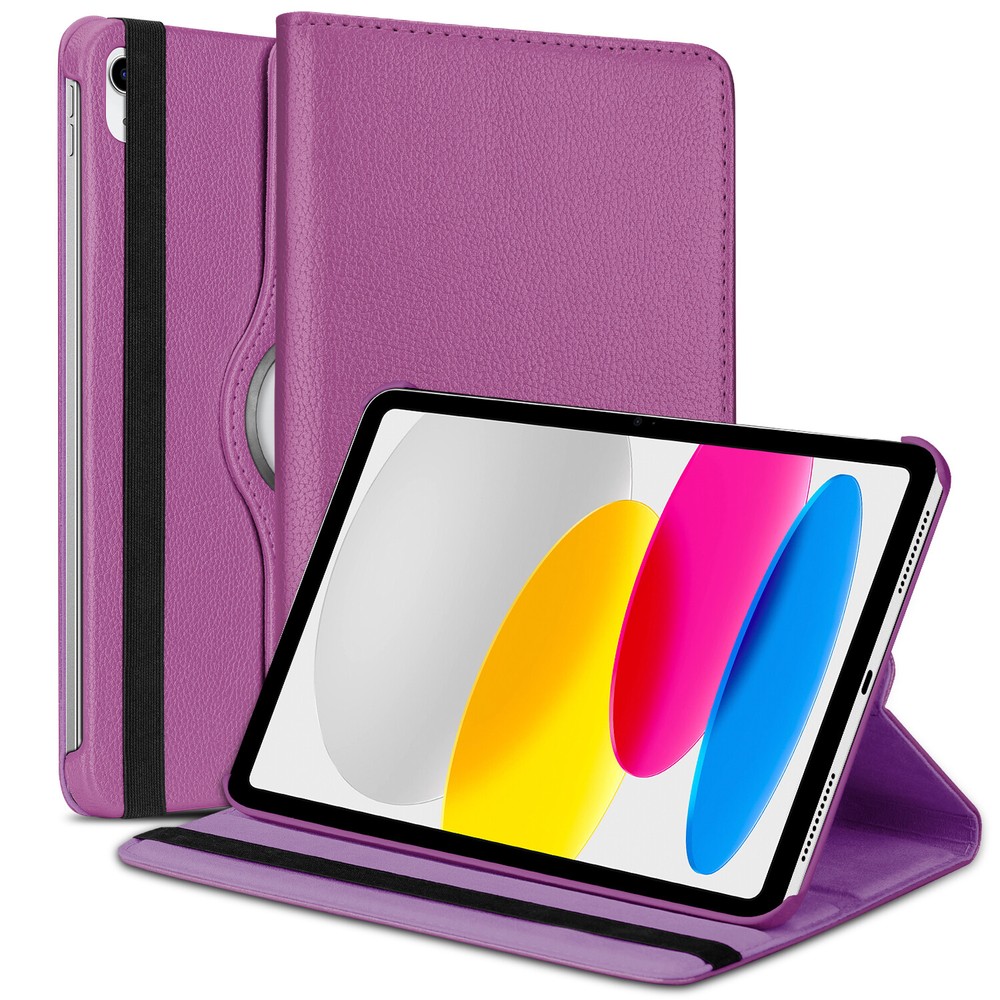For iPad 10th Gen 10.9 2022 Shockproof 360° Rotate Case / Screen Protector