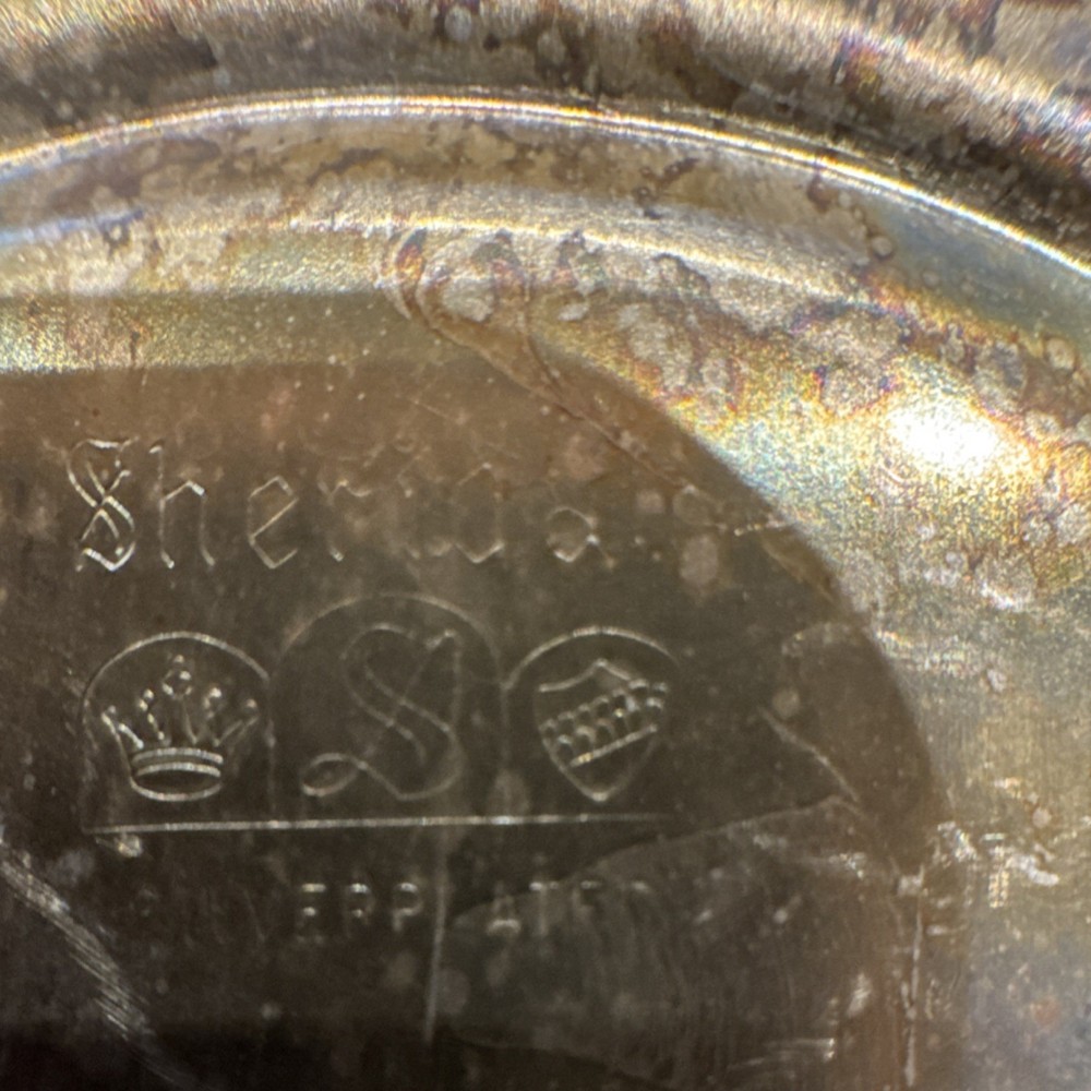 Sheridan Silverplate Oval Bowl 9 Inch