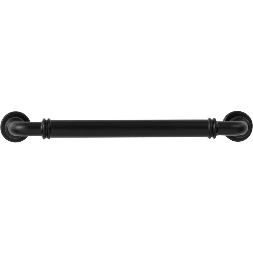 Top Knobs TK3143BLK Cranford Pull 6 5/16" (c-c) Flat Black