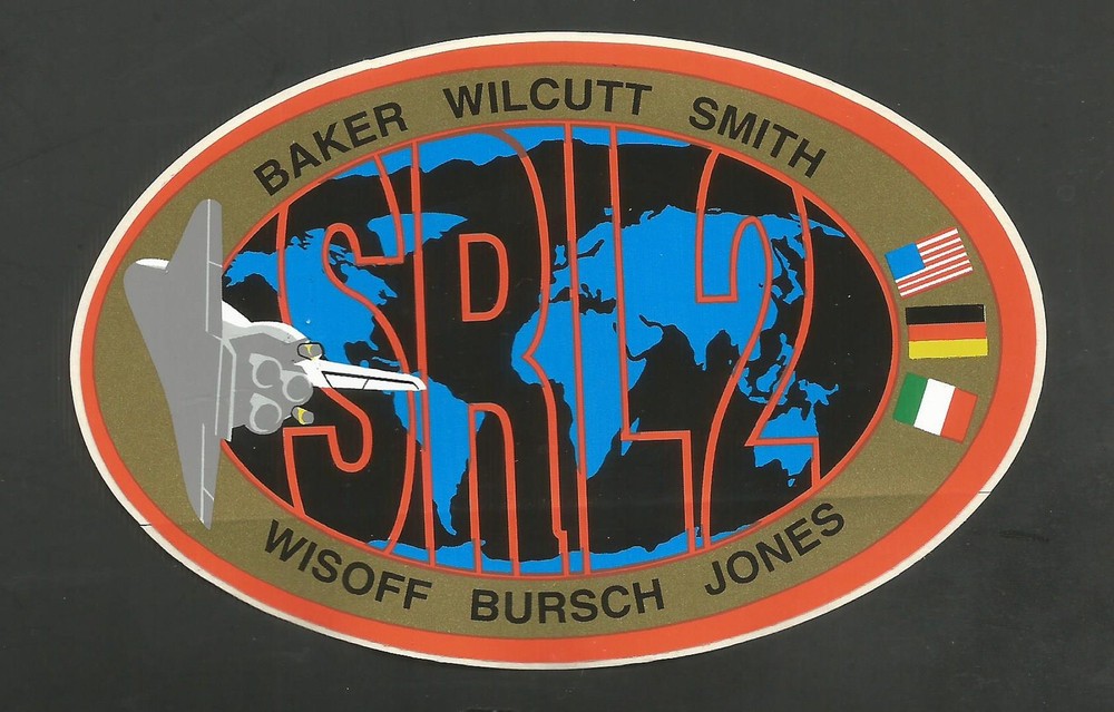 NASA SHUTTLE ENDEAVOUR STS-68 SRL2 CREW PATCH SPACE DECAL STICKER 5"