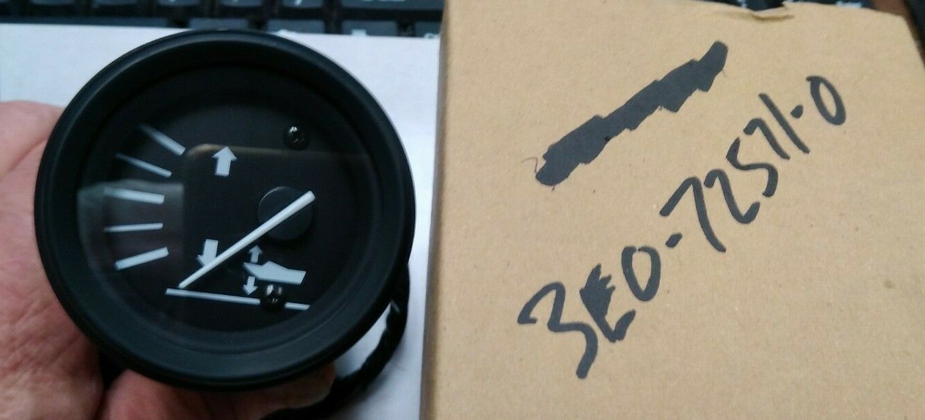 New OEM Nissan Tohatsu  Outboard Genuine OEM Trim Gauge 3E0-72571-0