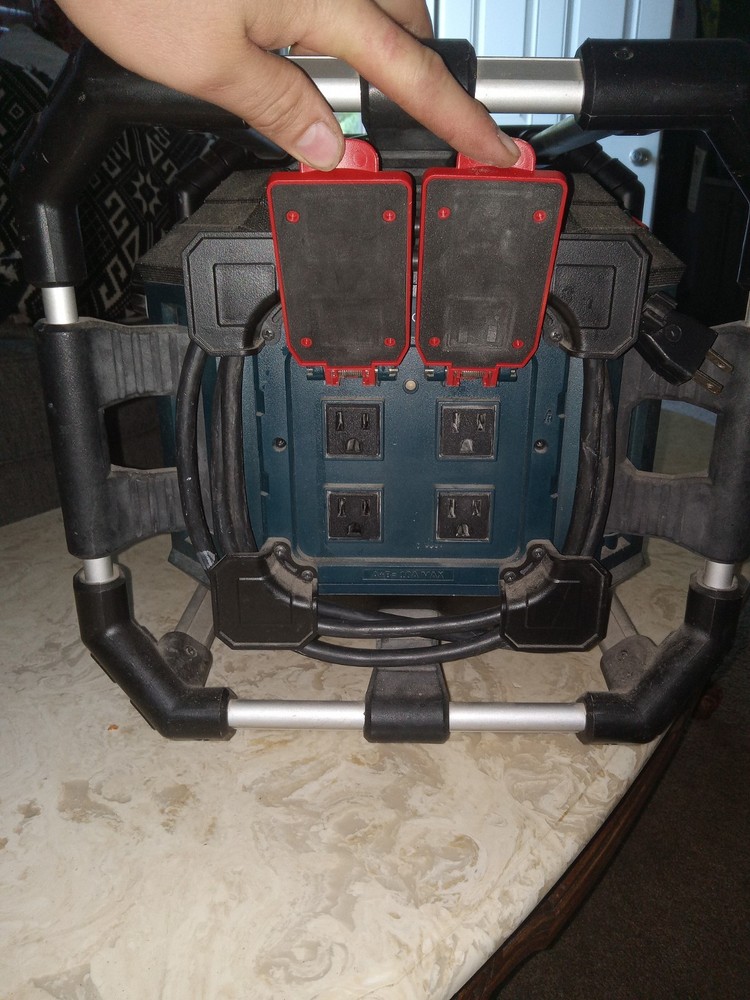 Subwoofer Bluetooth Boombox Construction work speaker.