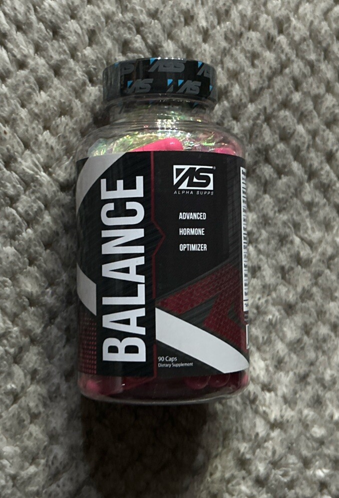 Alpha Supps - Balance, 90caps - Reduce Stress, Thyroid Support, Hormone Support