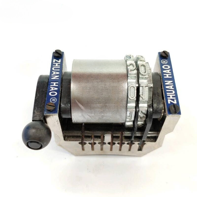 High Quality Digits Numbering Machine Horizontally Forward with Spring