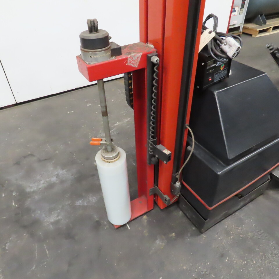 Robopac T/2001 Automatic Robot Pallet Stretch Wrapper Machine 76" H