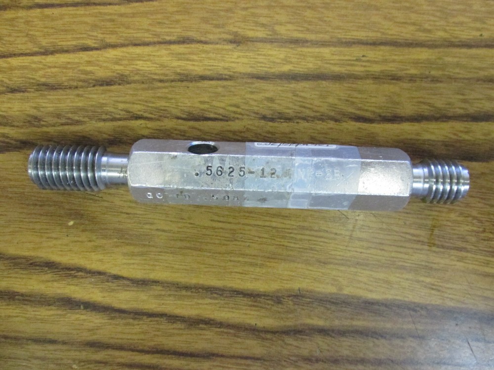 Go No Go Thread Plug Gage Set .5682"-12 UNC-2B