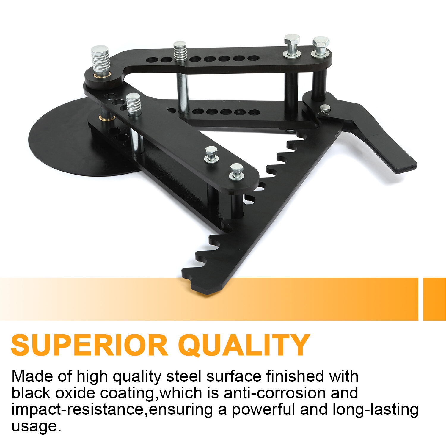 Steel Black Oxide Coating Manual Pipe and Tube Bender Ratcheting style