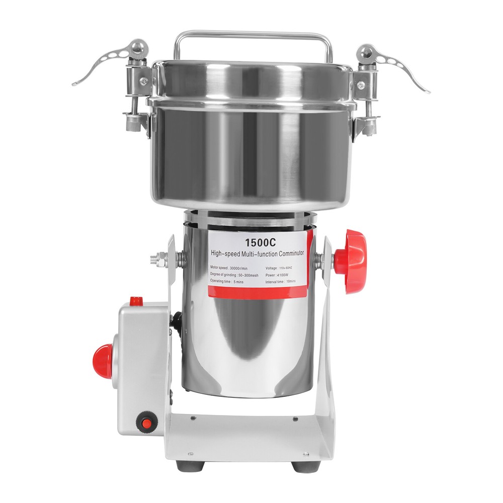 4100W Electric Graining Grinder High Speed Multi-function Cereal Grain Mills