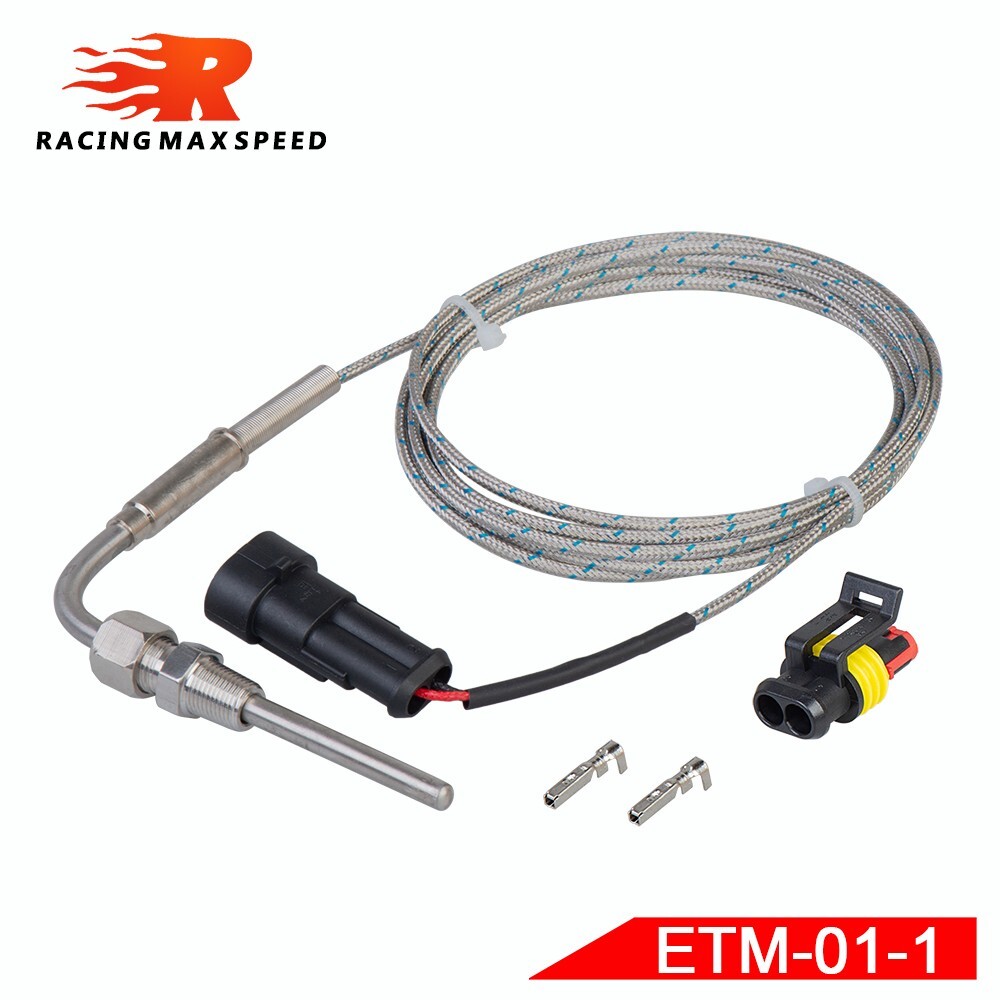 Exhaust Temp Sensor Gauge Exhaust Gas Temp Sensor EXT Temperature Sensor 0-1000C