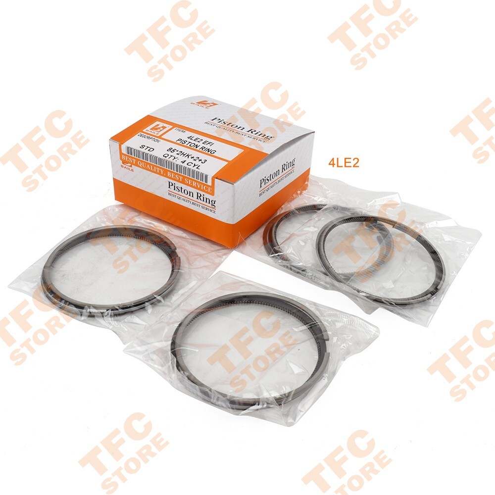 4 Set 4LE1 4LE2 Piston Ring For ISUZU Engine 85mm*2+2+3