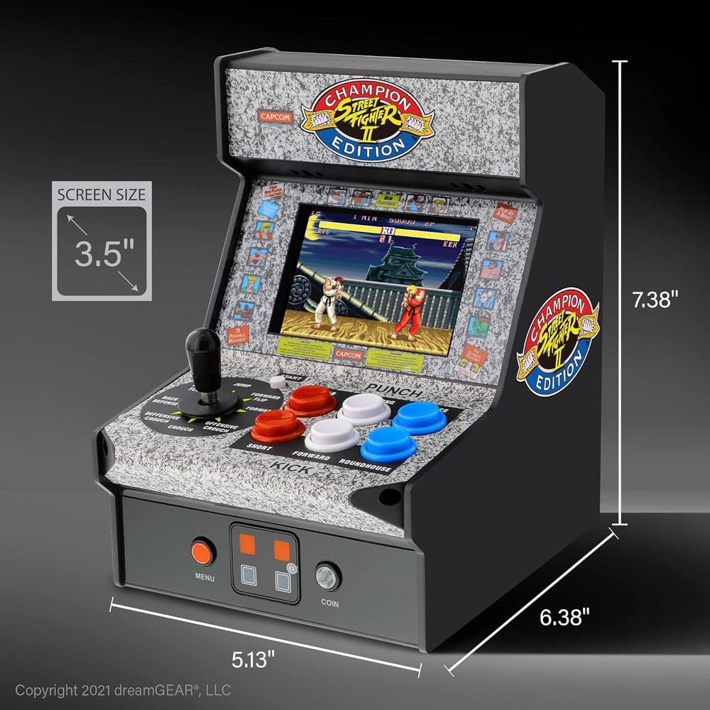 Authentic Street Fighter Gaming Experience