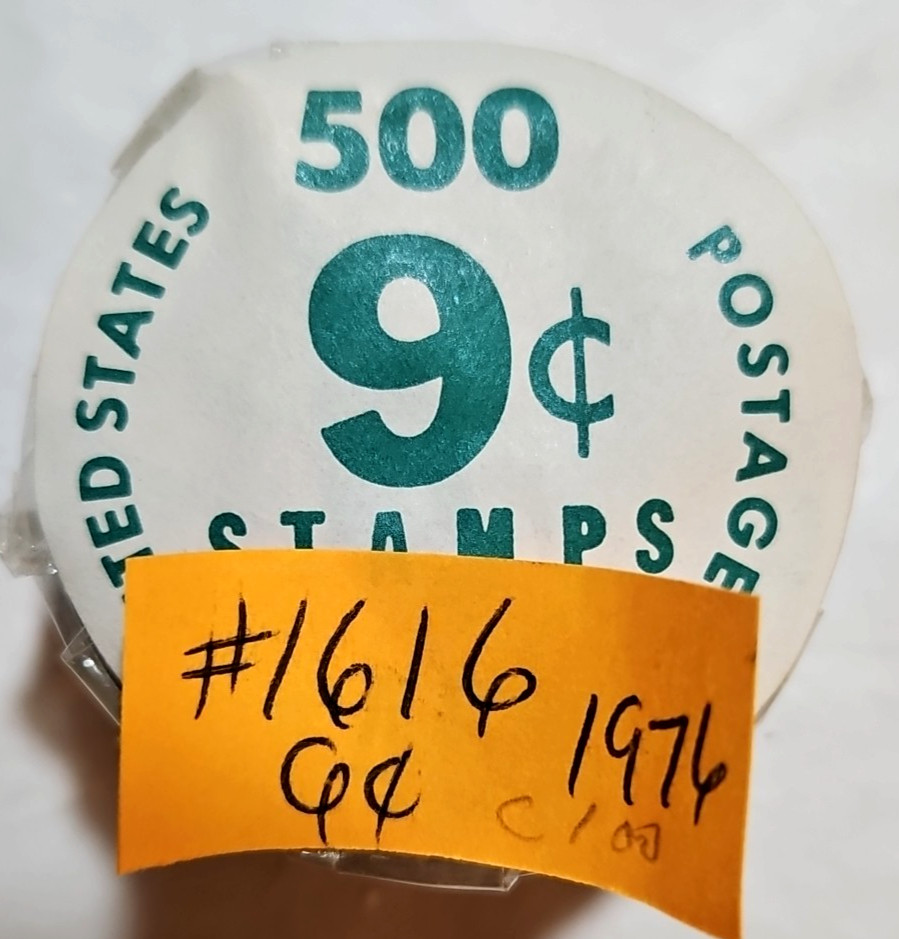 Scott 1616 9c Americana Series, U.S. Capitol 1976 Coil Roll Est. 100/500 Ppd2U!