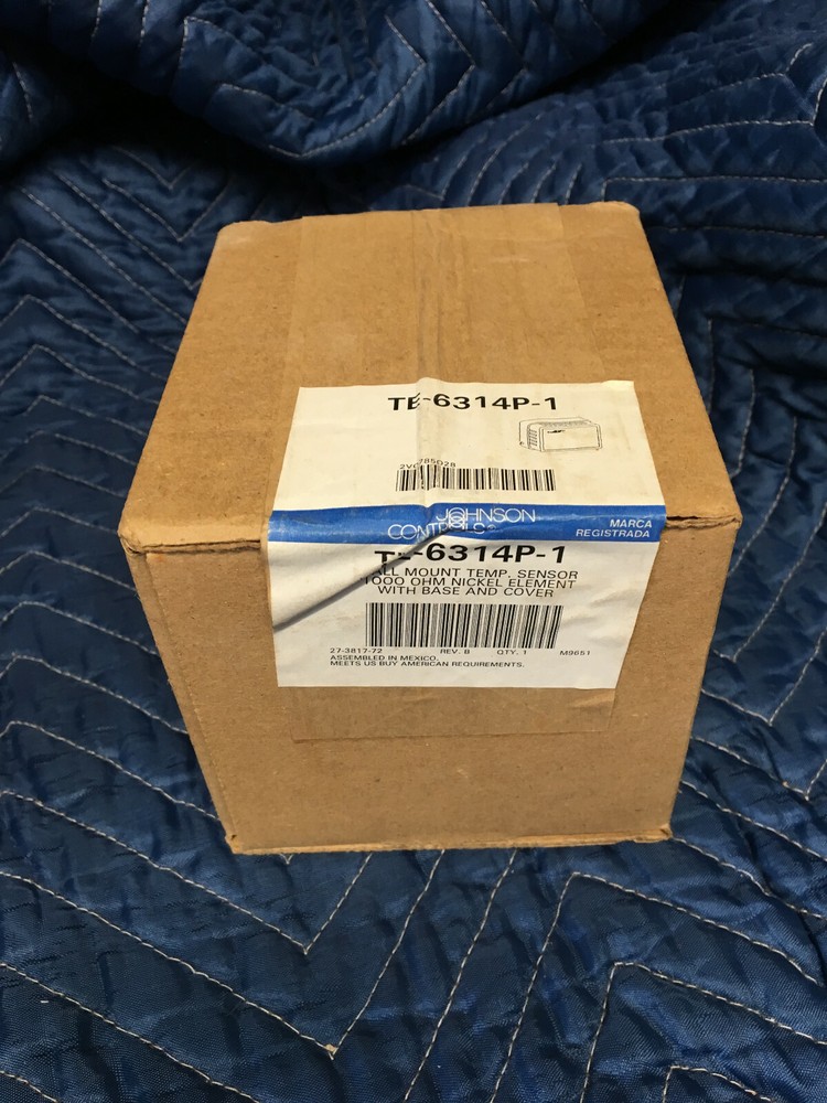NEW - Johnson Controls TW-6314P-1 Wall-Mount Temperature Sensor