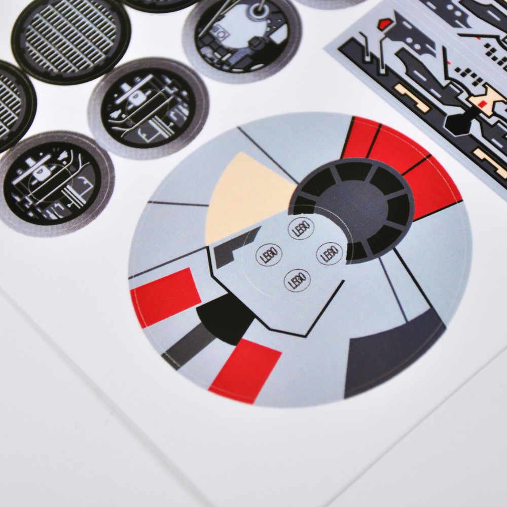 Replacement sticker for set 4504 Precut sticker