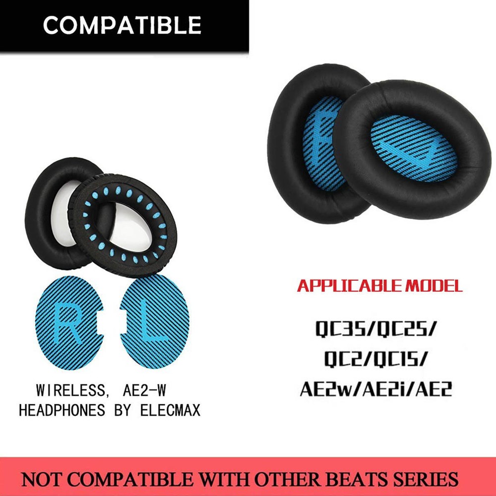 Ear Pad Cushion Replacement For Bose QC 25 US SHIPING!