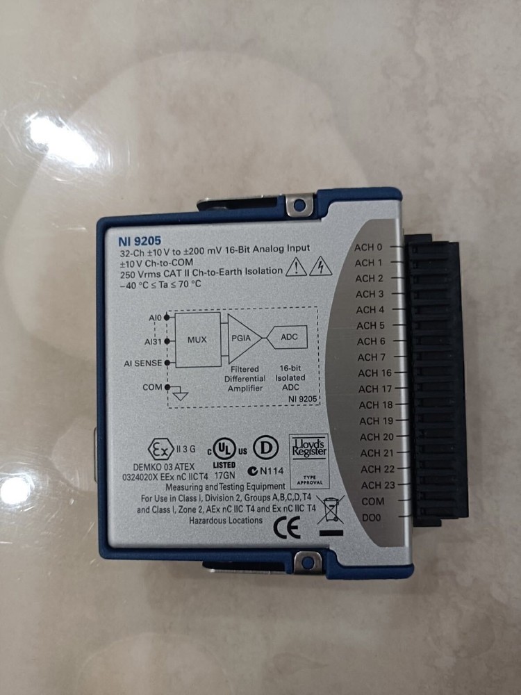 Used NI 9205 1PC National Instruments NI-9205 voltage input module