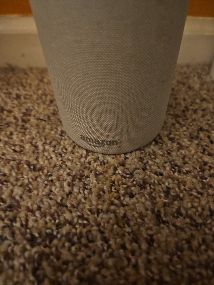 Amazon Echo (2nd Generation) Smart Assistant - Heather Grey Fabric