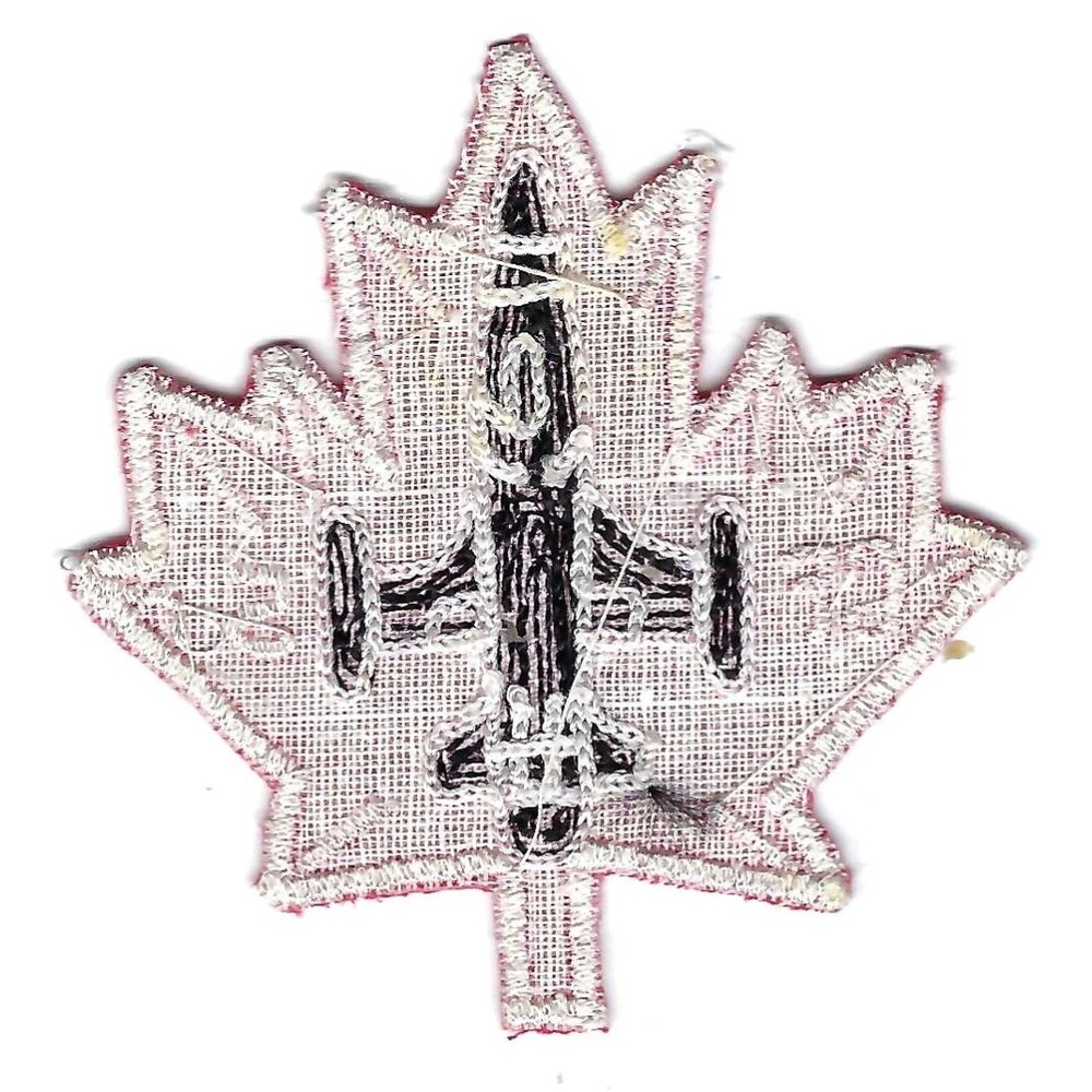 70's-80's CF-5 & MAPLE LEAF (SCHIFFLI MADE) patch
